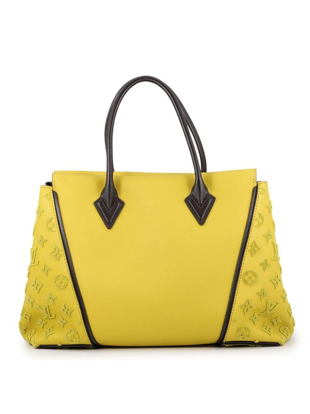 Louis Vuitton Handbag Vaucasimir Calf Leather Monogram Verule Tote PM